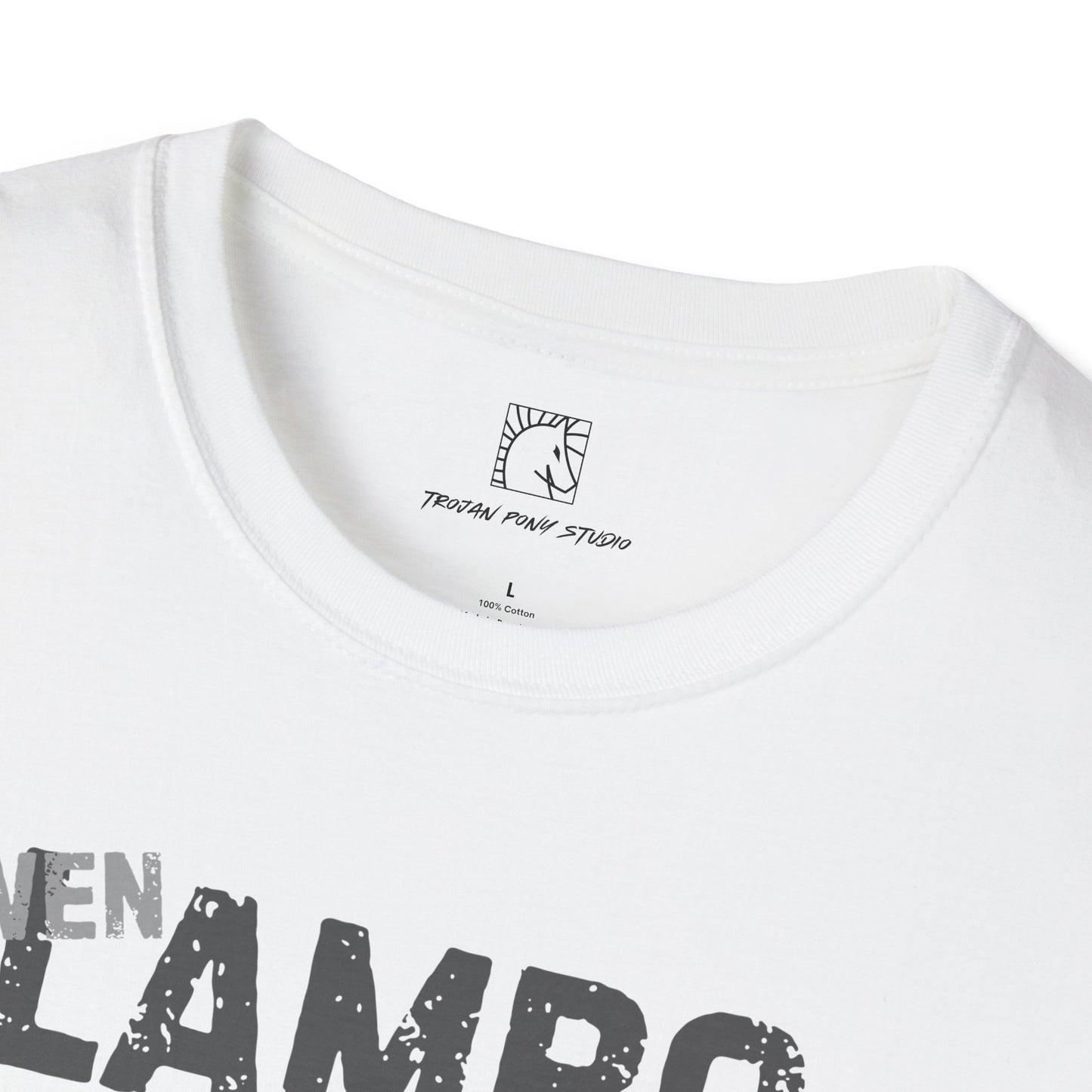 Wen Lambo Flame Design T Shirt