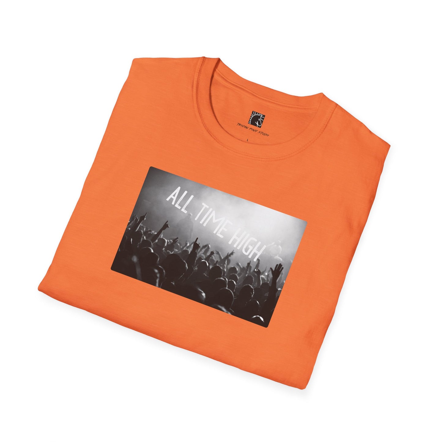 All Time High Block Stamp T Shirt