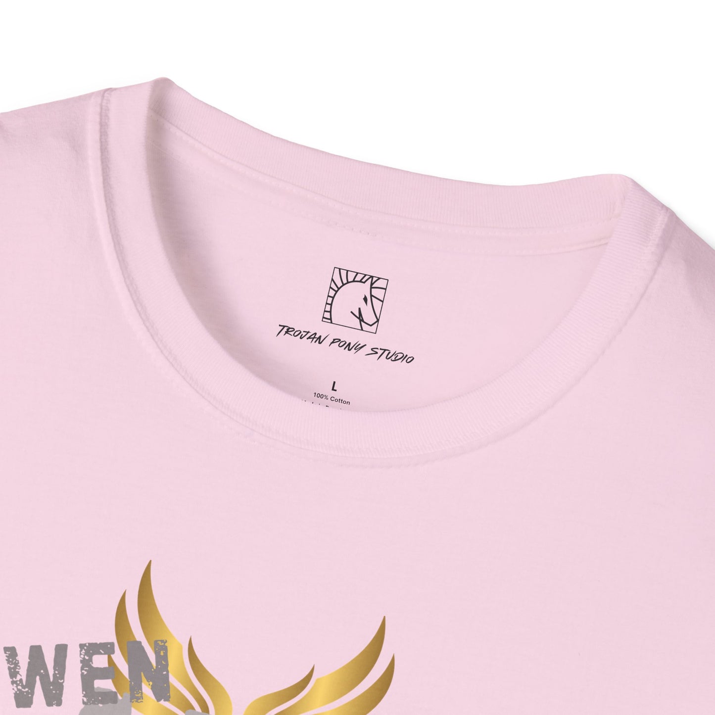 Wen Lambo Silver Block Golden Pheonix T Shirt