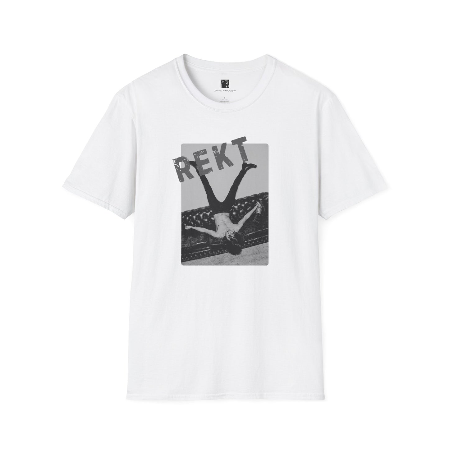 REKT Block Graphic T Shirt