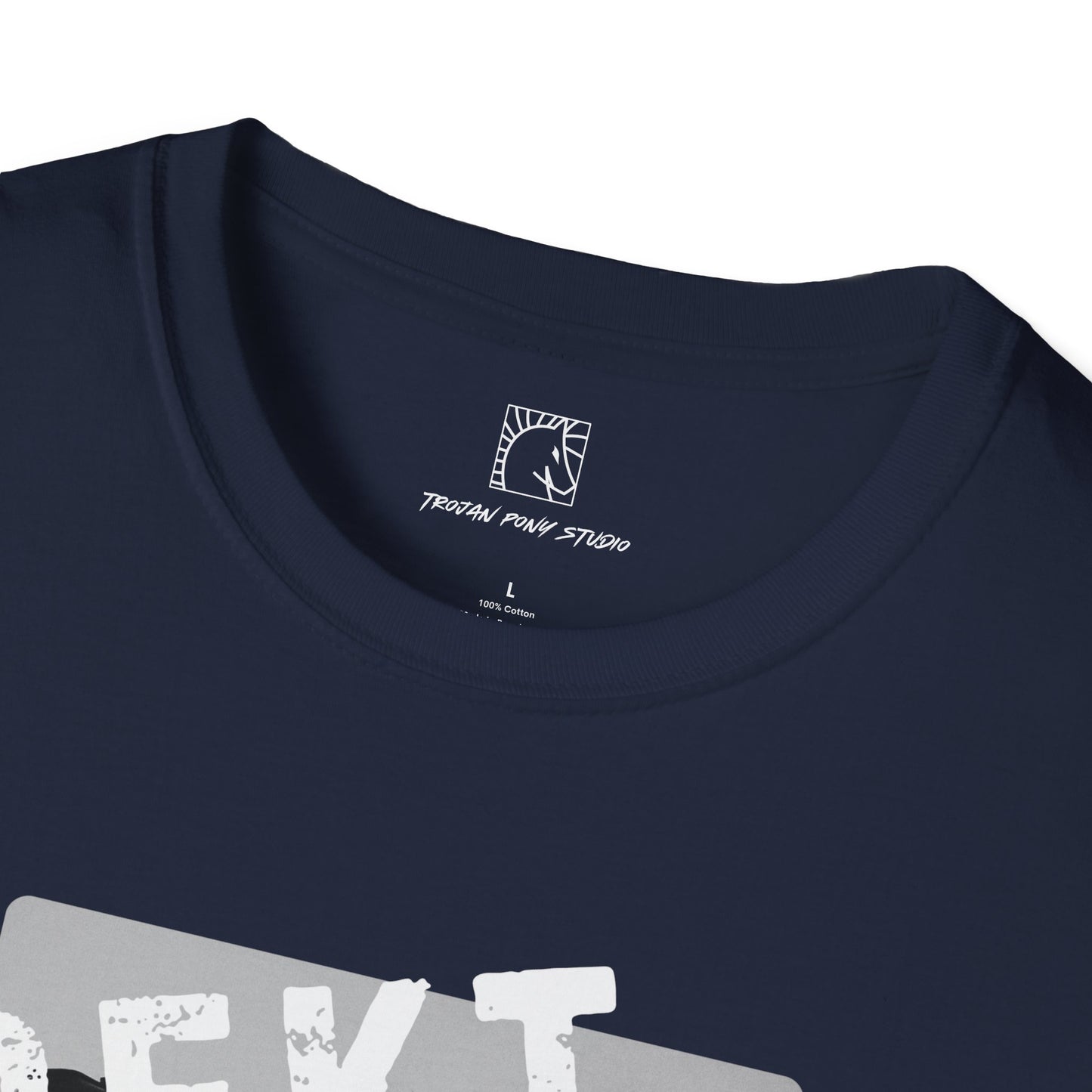 REKT White Bold Block Stamp T Shirt