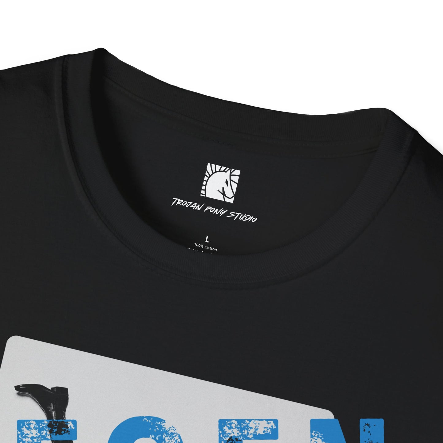 Degen Blue Block Stamp T Shirt