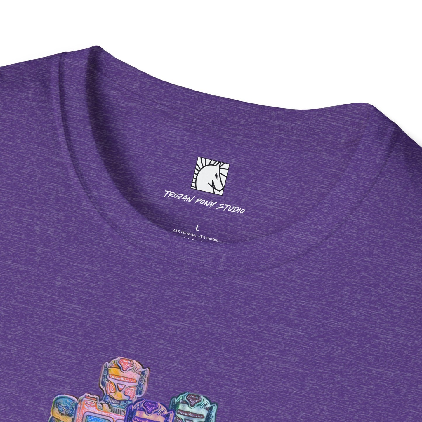 The Robots Are Coming Multi-Color T-Shirt