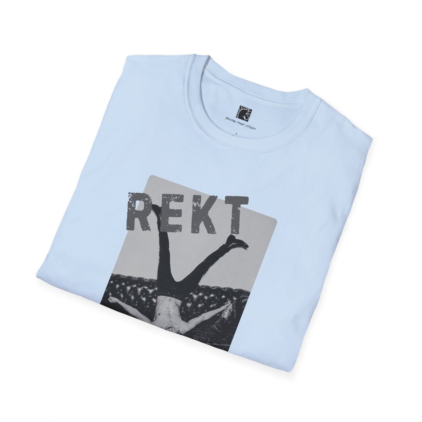 REKT Block Graphic T Shirt