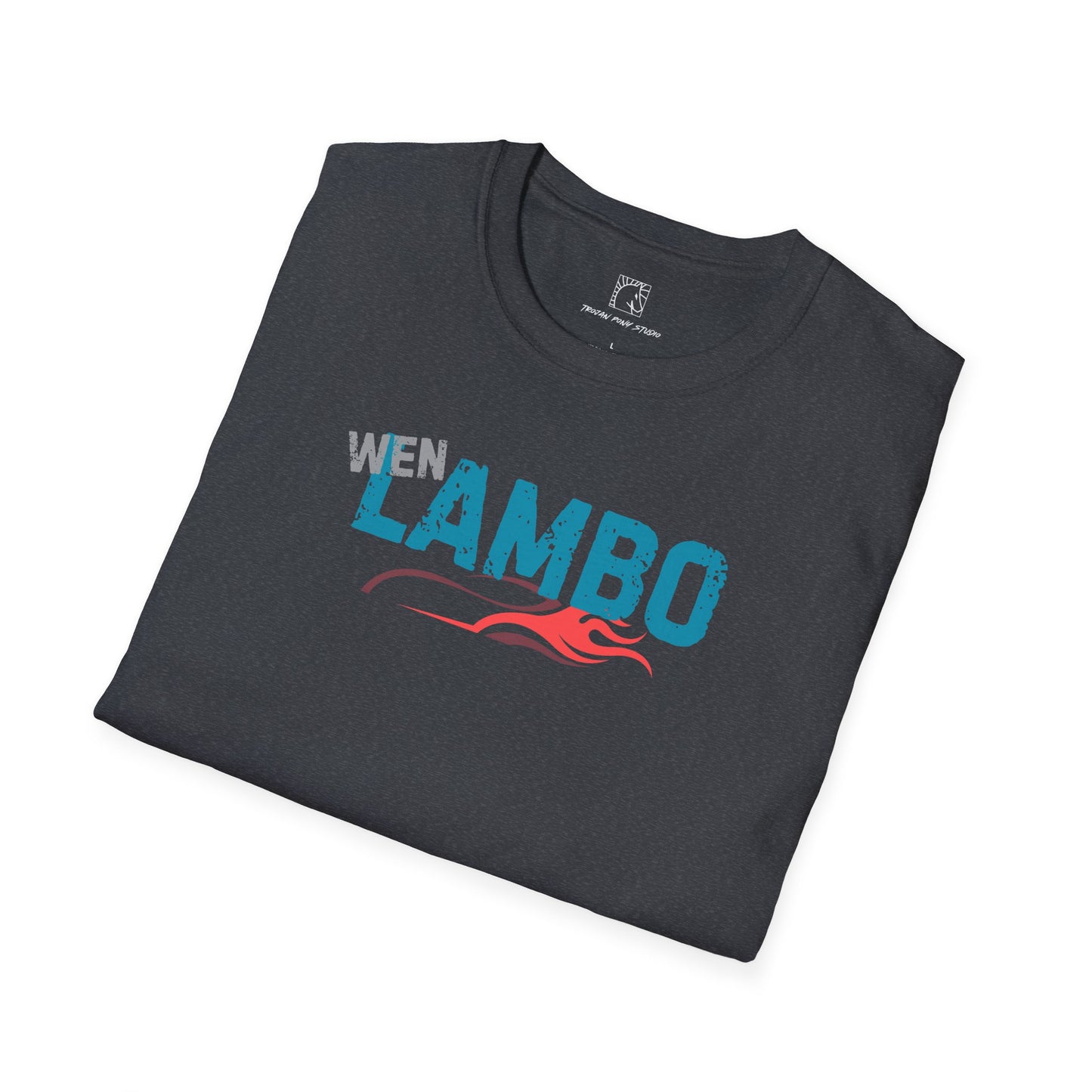 Wen Lambo Flame Design T Shirt