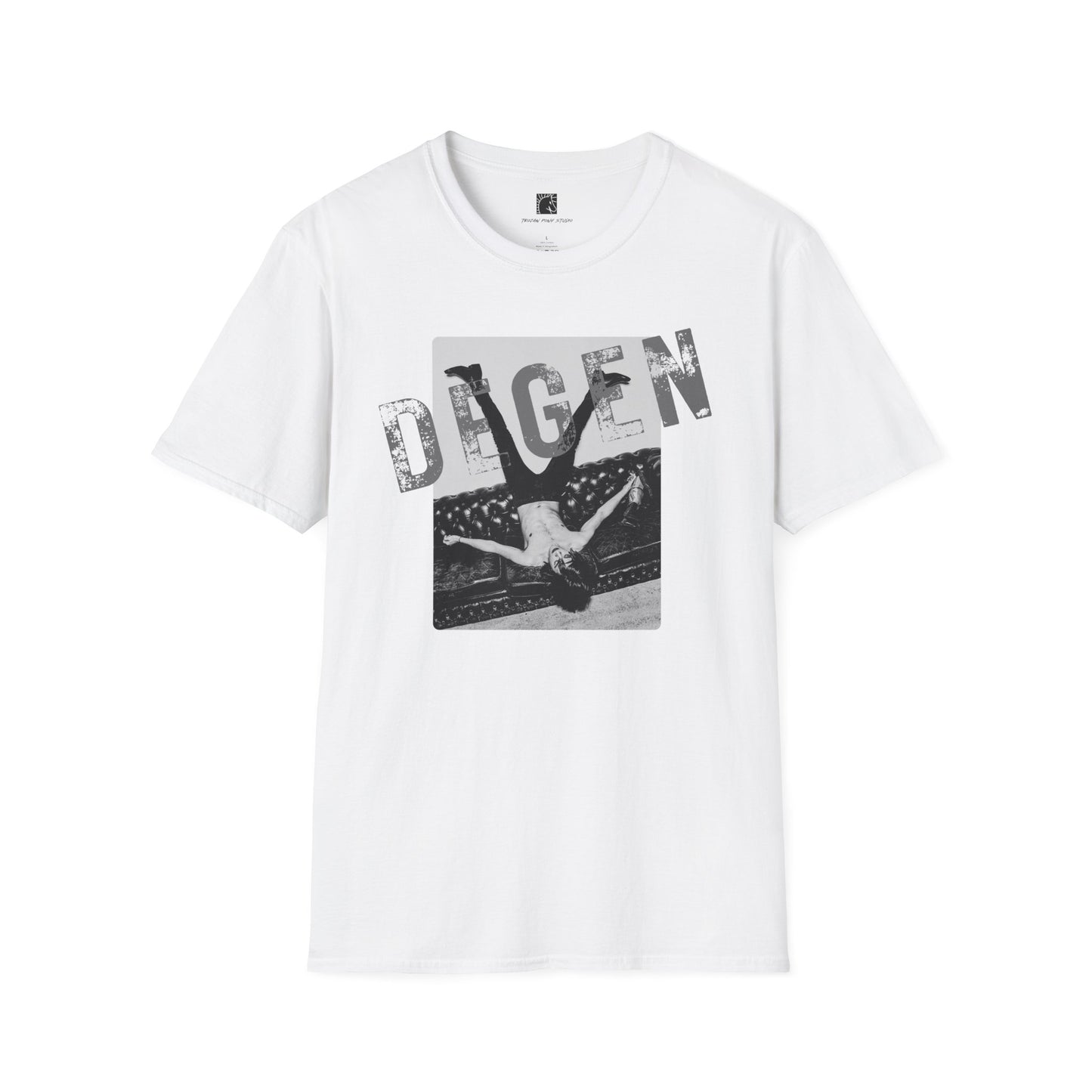 DEGEN Block Stamp T Shirt