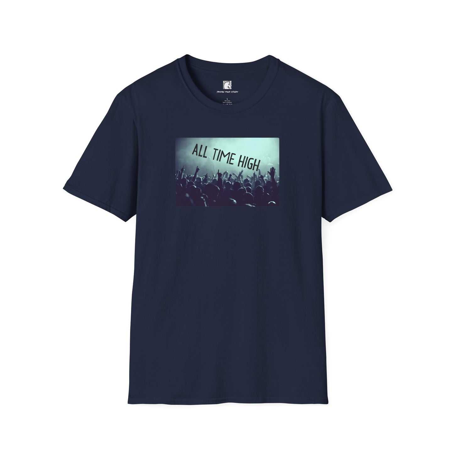 All Time High Block Stamp T Shirt
