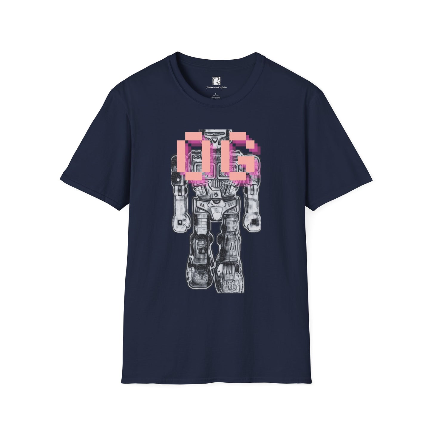 Soft Pink OG Robot T Shirt