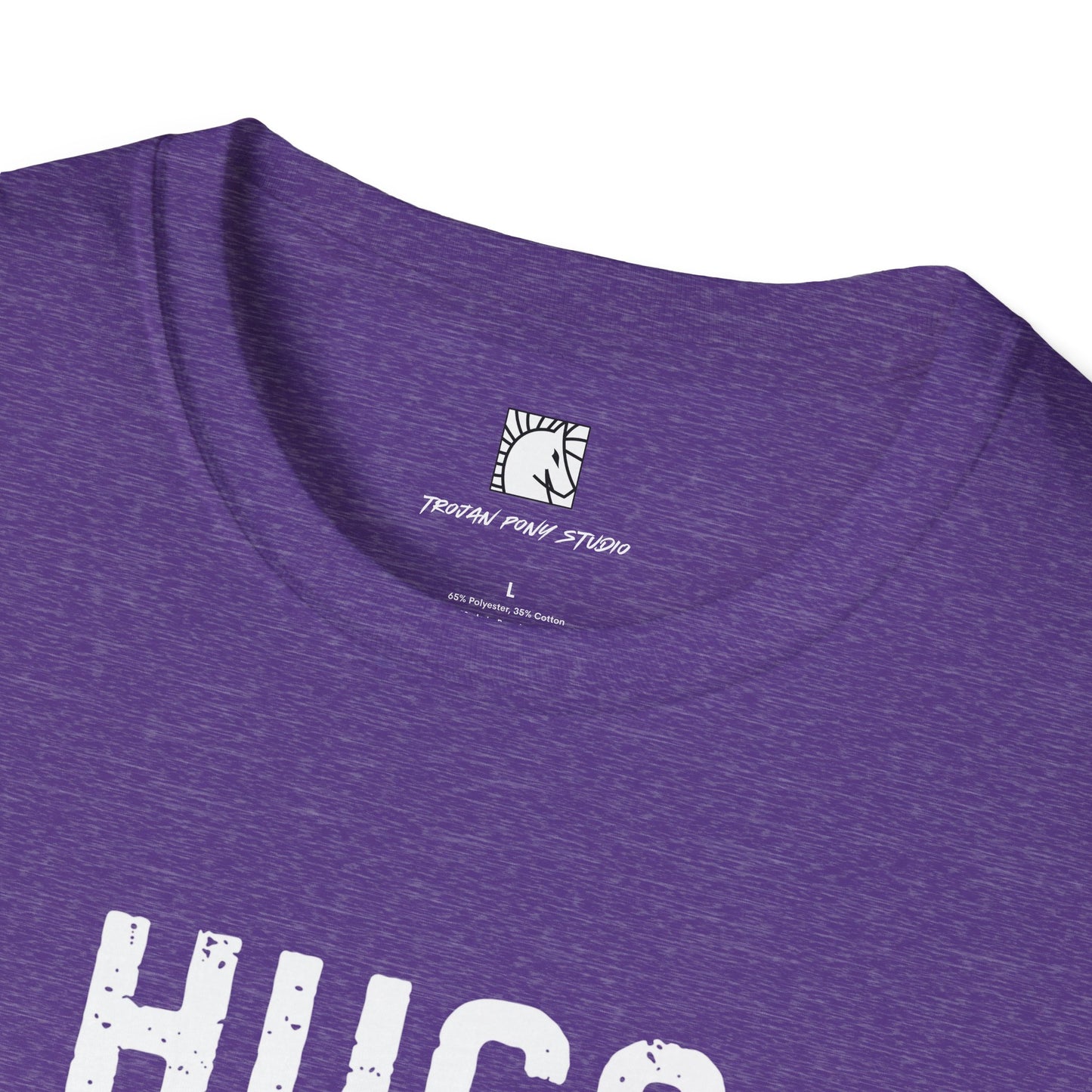 Hugs Not Rugs Block Stack T Shirt