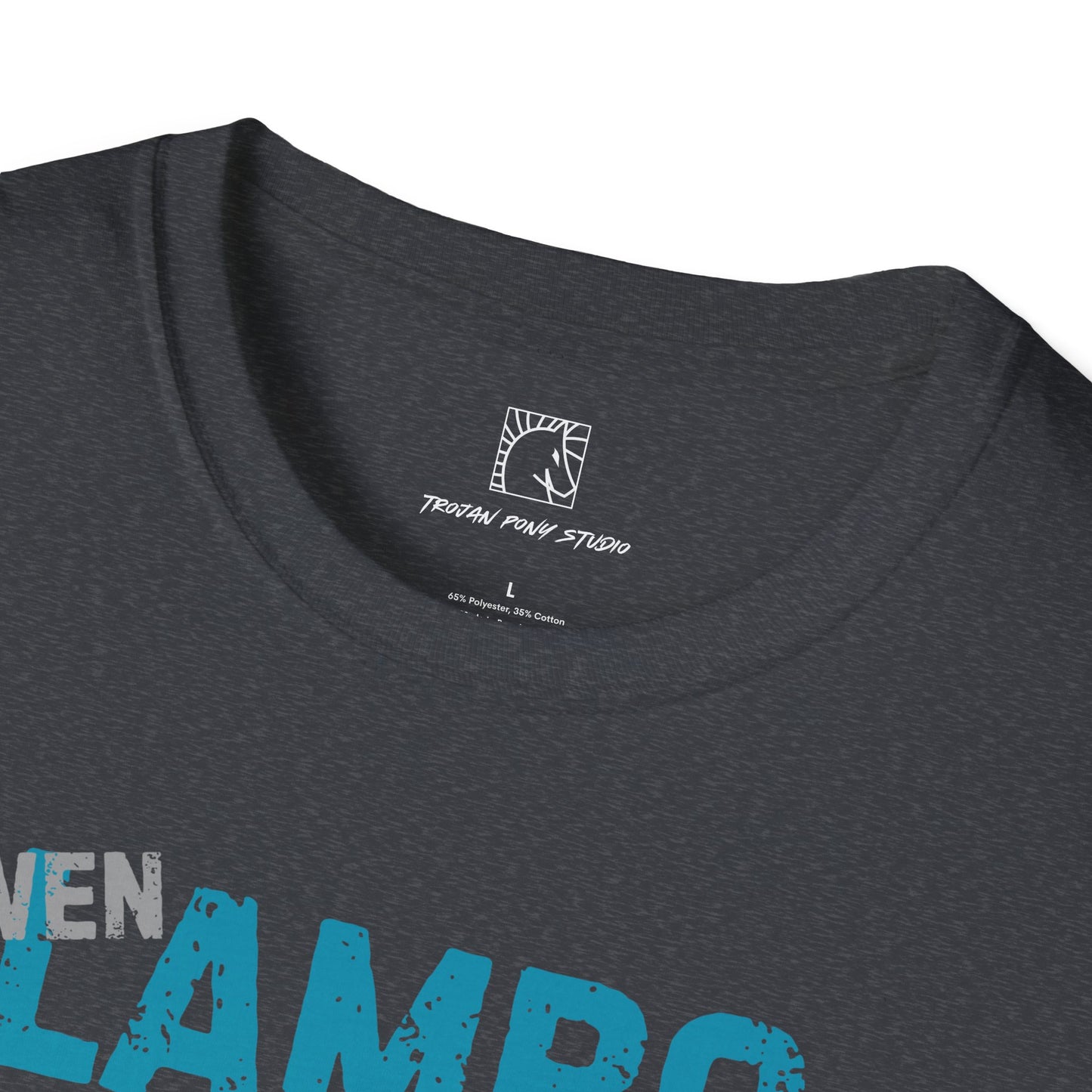 Wen Lambo Flame Design T Shirt