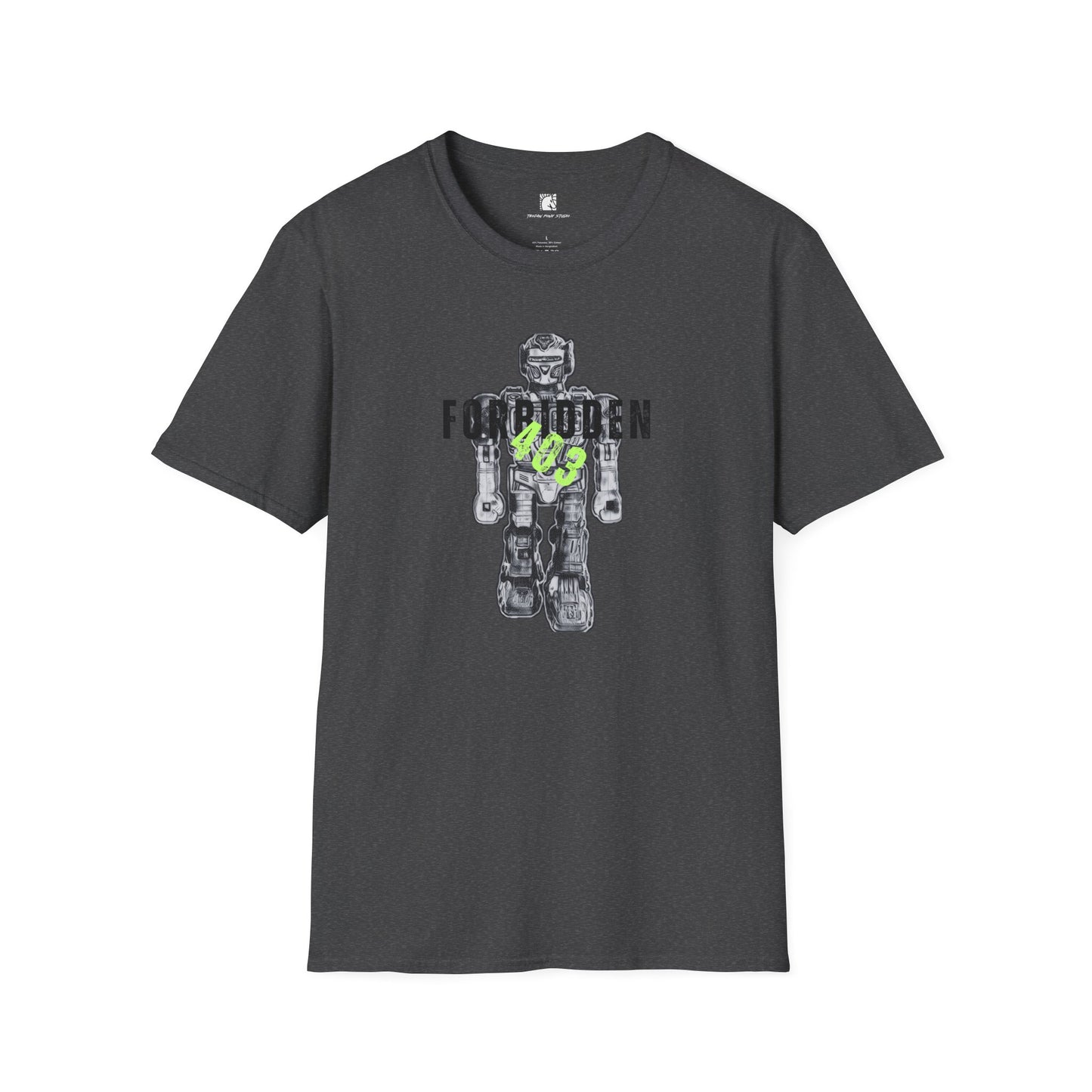 403 Forbidden Robot Block T Shirt
