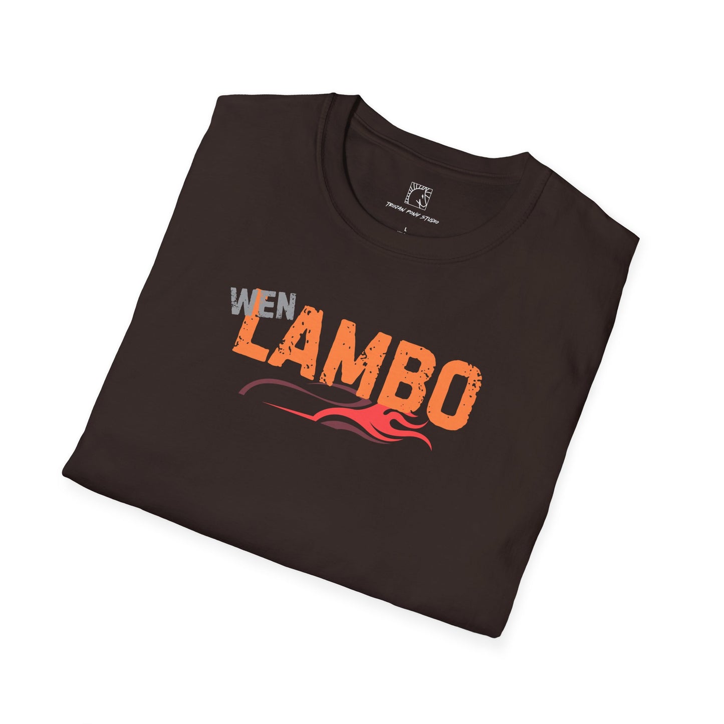 Wen Lambo Flame Design T Shirt