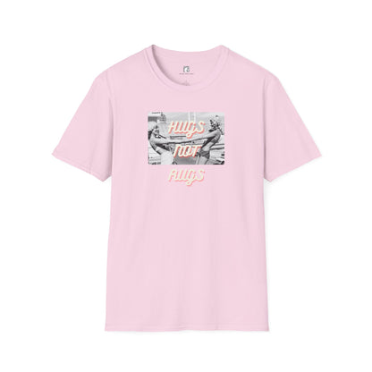 Hugs Not Rugs Two Girls Ice Cream T Shirt