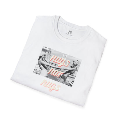 Hugs Not Rugs Two Girls Ice Cream T Shirt