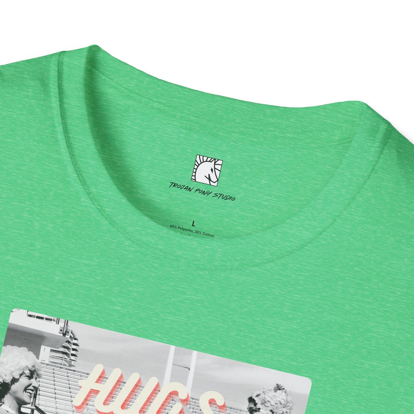 Hugs Not Rugs Two Girls Ice Cream T Shirt