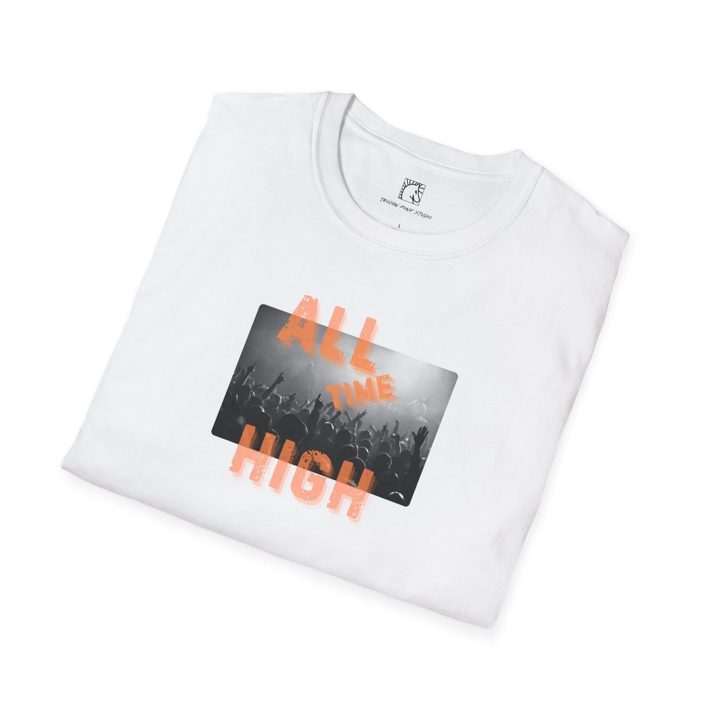 All Time High Red Block Stack  v2 T Shirt