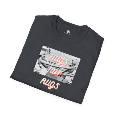 Hugs Not Rugs Two Girls Ice Cream T Shirt