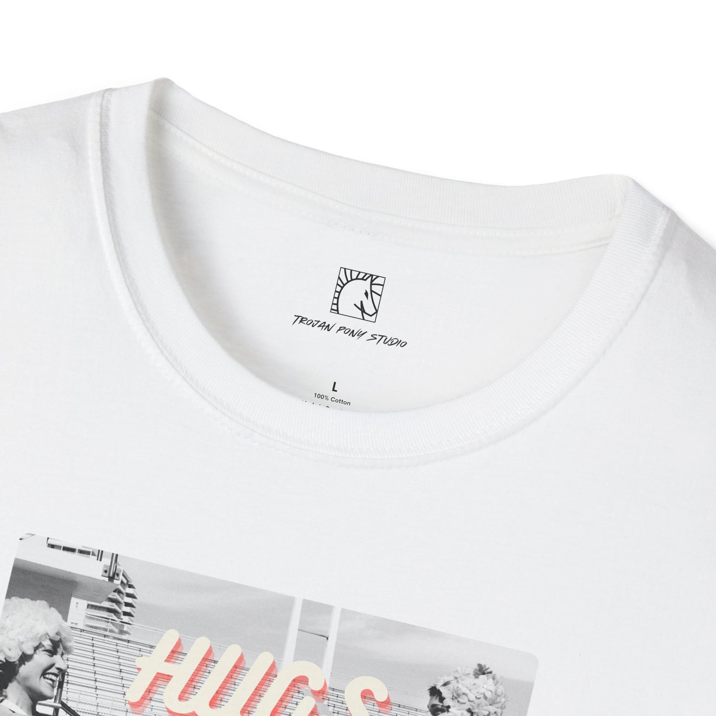 Hugs Not Rugs Two Girls Ice Cream T Shirt
